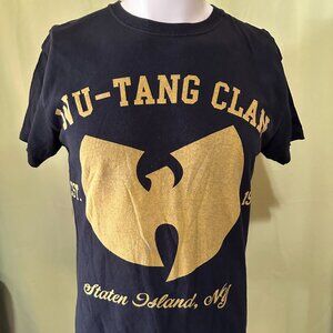 Wu Tang Clan Staten Island NY RZA Raekwon Men's Black T Shirt Medium Ol' Dirty B